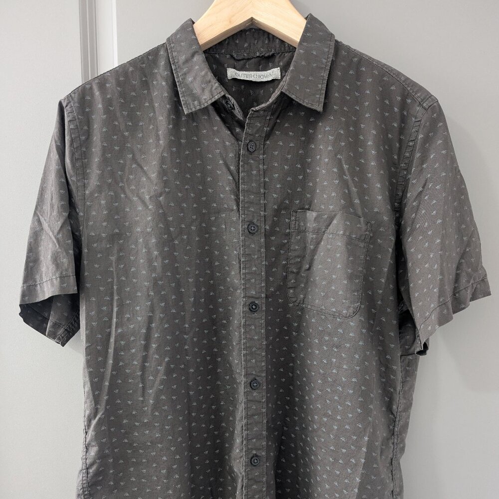 Outerknown S.E.A. Short Sleeve Shirt Large